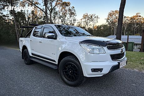 White 2013 Holden Colorado Ute Tray LTZ 4X4