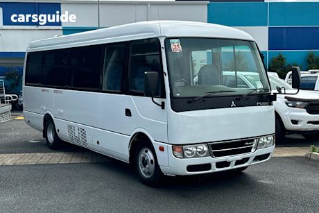 White 2015 Mitsubishi ROSA BUS OtherCar DELUXE