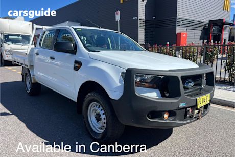 White 2018 Ford Ranger Ute Tray XL 4X4