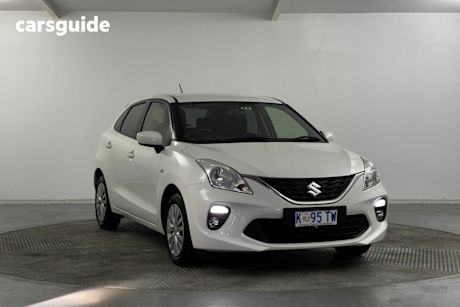 White 2022 Suzuki Baleno Hatchback Gl