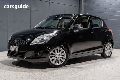 Black 2013 Suzuki Swift Hatch GLX F