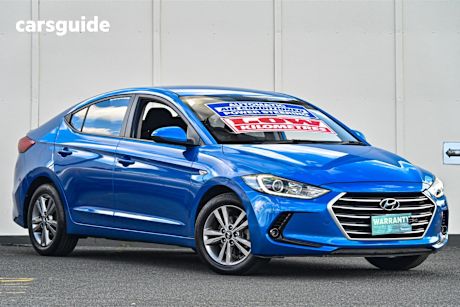 Blue 2017 Hyundai Elantra Sedan ACTIVE F