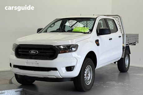 White 2022 Ford Ranger Double Cab Chassis Xl 2.2 (4X4)