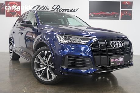 Blue 2021 Audi Q7 Wagon 50 Tdi Quattro Mhev