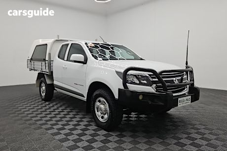 White 2018 Holden Colorado Ute Tray LS 4X4