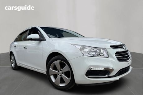 White 2015 Holden Cruze Sedan CDX F