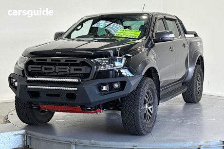 Black 2020 Ford Ranger Double Cab Pick Up Raptor 2.0 (4X4)
