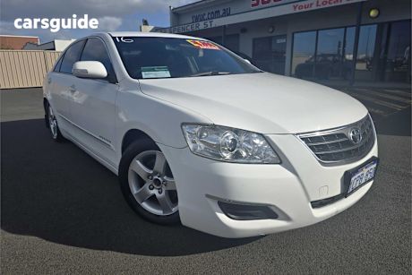 White 2007 Toyota Aurion Sedan At-X