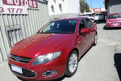 Red 2013 Ford Falcon Sedan G6