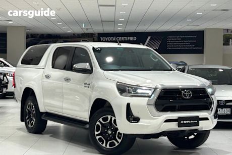 White 2021 Toyota HILUX 4X2 Ute Tray SR5 HI-RIDER R