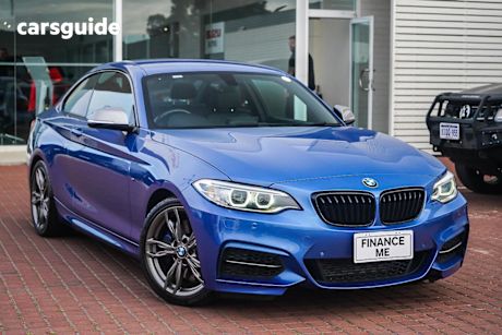 Blue 2016 BMW M235I Coupe
