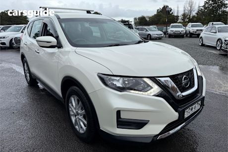 White 2018 Nissan X-Trail SUV ST F