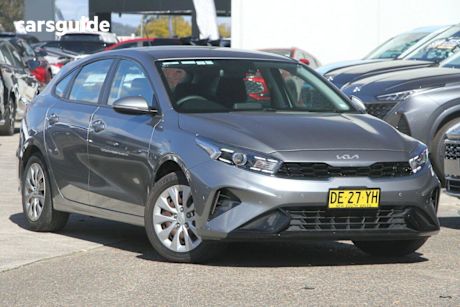 Grey 2022 Kia Cerato Hatch S F