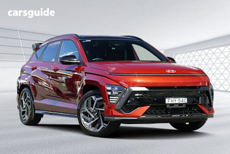 Red 2023 Hyundai Kona Wagon Premium N Line