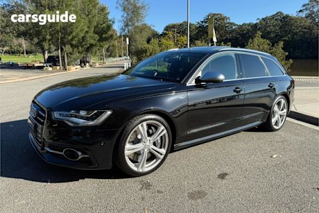 Black 2014 Audi S6 Sedan 4WD