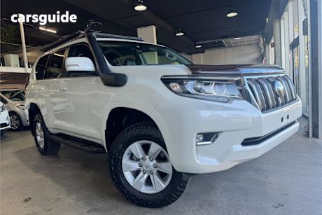 White 2022 Toyota Landcruiser Prado SUV GXL 4X4