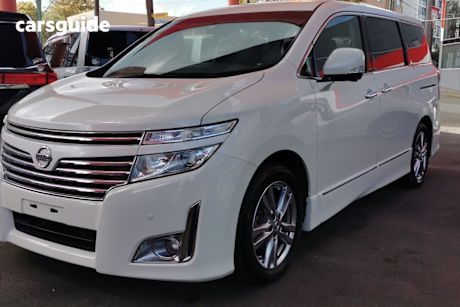 White 2010 Nissan Elgrand OtherCar HIGHWAY STAR