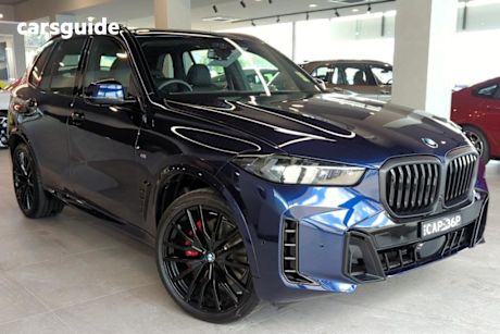 Blue 2024 BMW X5 SUV XDRIVE30D M SPORT 4X4