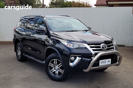 Black 2018 Toyota Fortuner SUV GXL 4X4