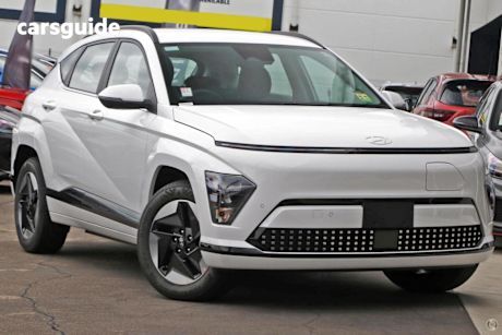 White 2025 Hyundai Kona Wagon Electric Ext Range