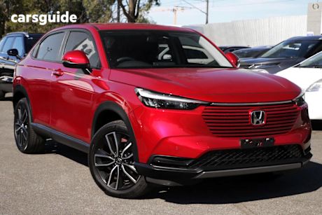Red 2022 Honda HR-V SUV VI X F