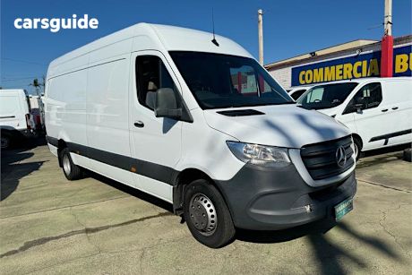 White 2019 Mercedes-Benz Sprinter Commercial 519CDI