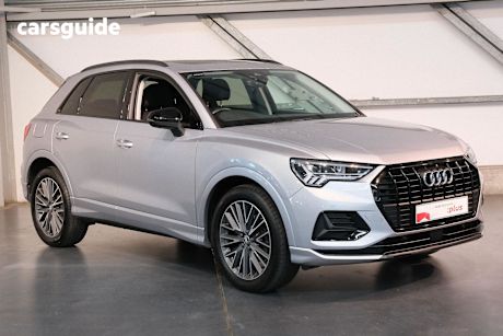 Silver 2020 Audi Q3 SUV 35 TFSI LAUNCH EDITION F