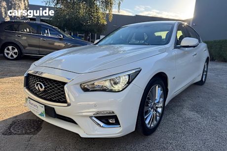 White 2018 Infiniti Q50 Sedan 2.0T Pure