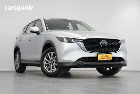 Silver 2023 Mazda CX-5 SUV