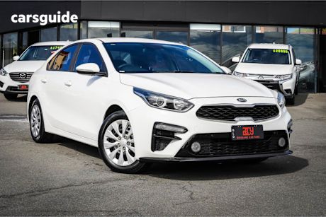 White 2019 Kia Cerato Sedan S F