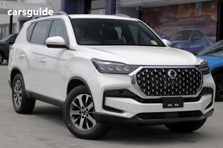 White 2026 Kgm Rexton SUV