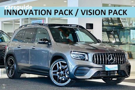 Grey 2020 Mercedes-Benz GLB35 Wagon 4Matic