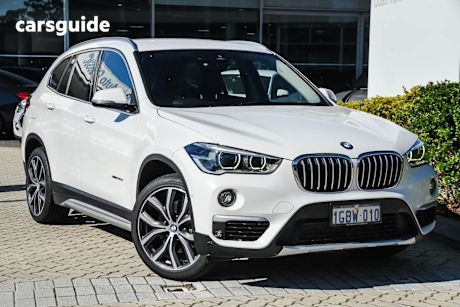 White 2016 BMW X1 SUV XDRIVE20D 4WD