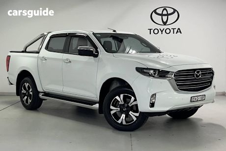 White 2020 Mazda BT-50 Dual Cab Pick-up Gt (4X4)