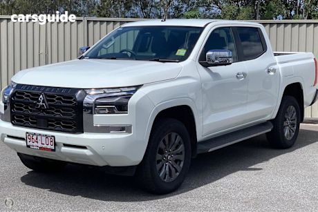 White 2023 Mitsubishi Triton Double Cab Pick Up Gls (4X4)