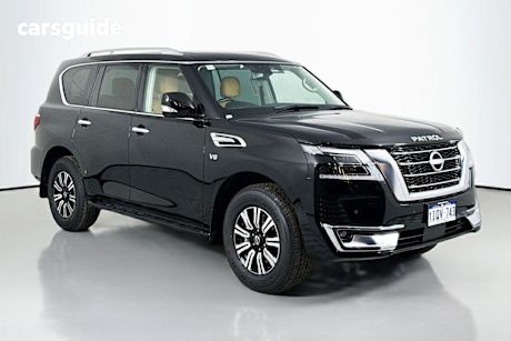 Black 2024 Nissan Patrol SUV TI 4X4