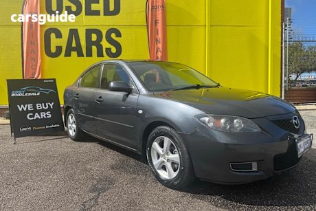 Grey 2008 Mazda Mazda3 Sedan NEO SPORT BK MY08
