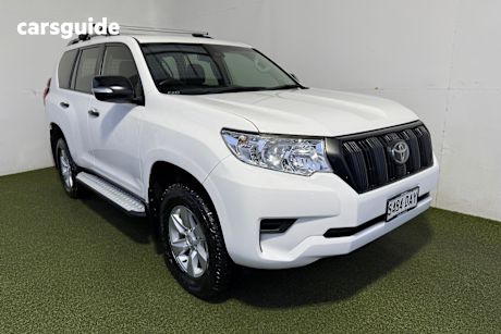 White 2018 Toyota Landcruiser Prado SUV GX 4X4