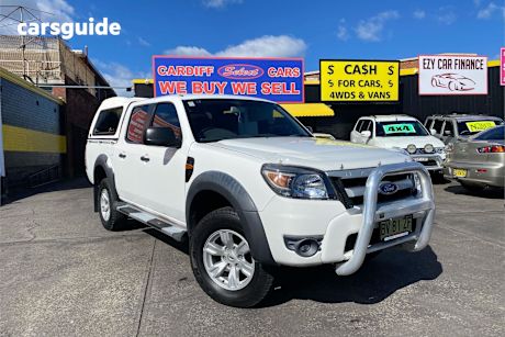 White 2009 Ford Ranger Dual Cab Pick-up Xl (4X2)