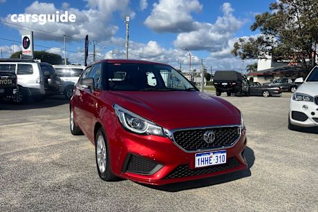 Red 2021 MG MG3 Hatch CORE F