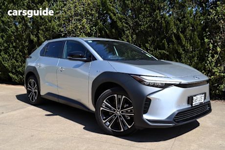 Silver 2023 Toyota BZ4X SUV F