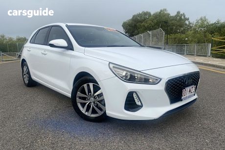 White 2019 Hyundai I30 Hatch ACTIVE F