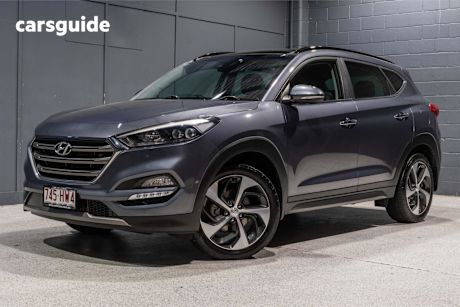 Grey 2016 Hyundai Tucson SUV HIGHLANDER 4X4