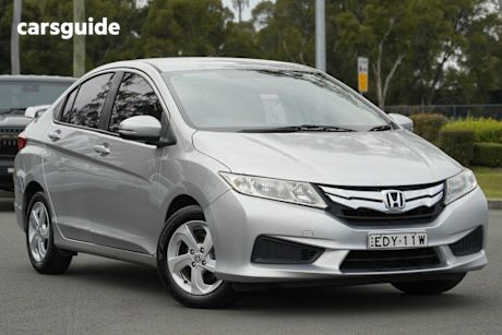 Silver 2015 Honda City Sedan LIMITED EDITION F