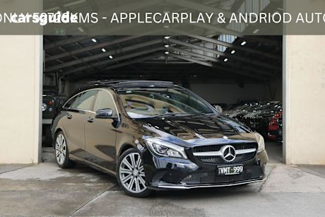 Black 2016 Mercedes-Benz CLA-Class SUV CLA200 F