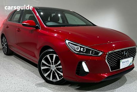 Red 2020 Hyundai I30 Hatch PREMIUM F