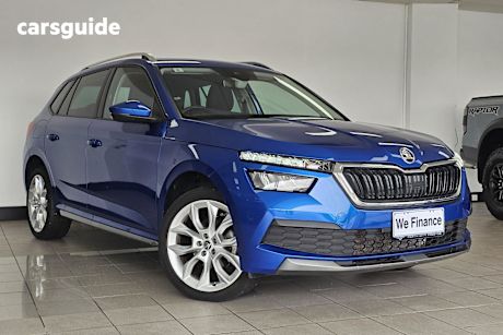Blue 2020 Skoda Kamiq SUV 85TSI F