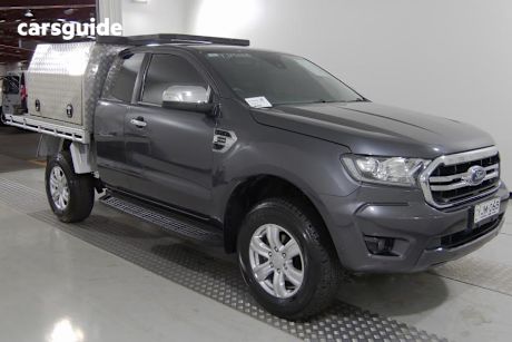 Grey 2019 Ford Ranger Super Cab Utility Xlt 2.0 (4X4)