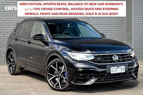 Black 2022 Volkswagen Tiguan SUV R GRID EDITION 4WD