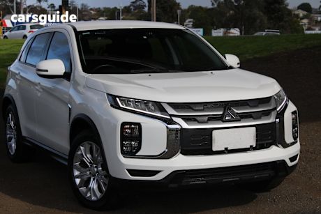 White 2020 Mitsubishi ASX SUV ES ADAS F